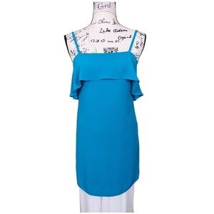 Tibi Ruffle Tank Dress